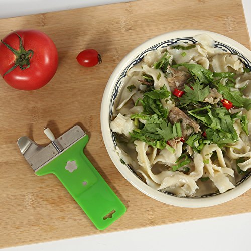 image for FUMING Pack 2 Stainless Steel Manual Section Non-slip Handle Pressing 