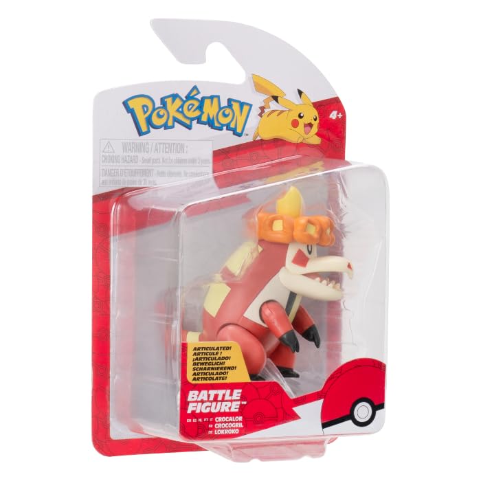 Pokémon Pokemon 5 cm Battle Figure Crocalor (Fuecoco Evolvement) - Toy Figure for Kids 4+ - Official Product for Children - Image 2