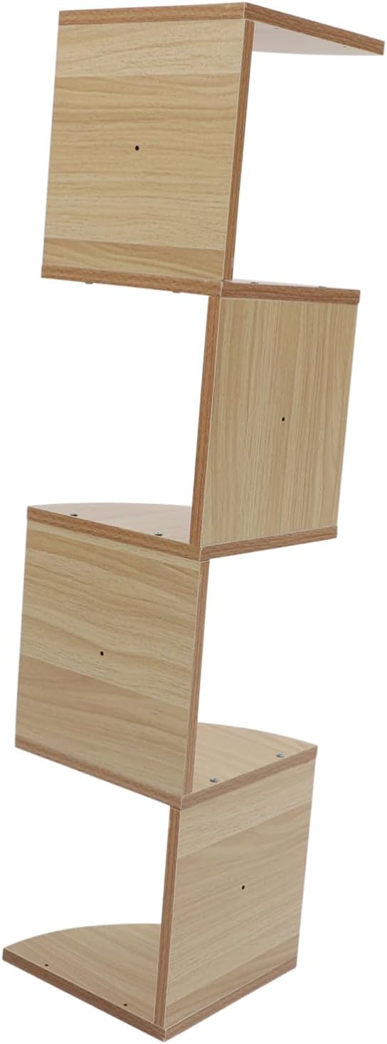 Garneck 創意ウォールマウントラック 木製収納棚 壁付け省スペースデザイン リビング寝室書斎向け 多機能収納ホルダー おしゃれ