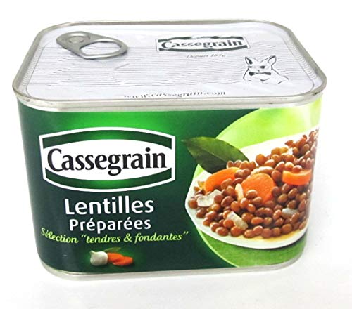 Lentilles Préparées Tendres Et Fondantes Cassegrain La Boîte De - vue 3