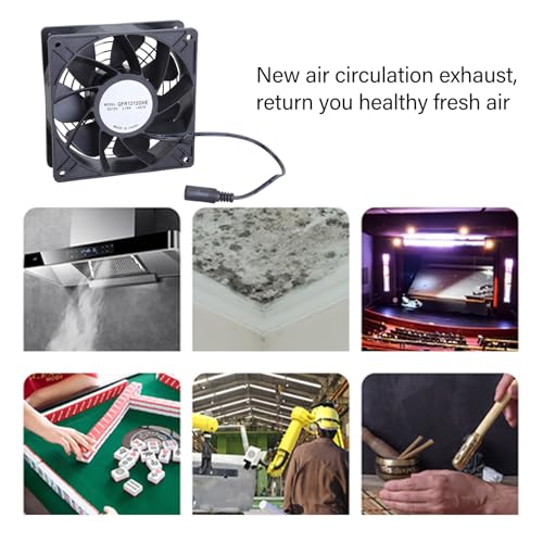 Ventilateur de refroidissement 12 cm pour optimiser la ventilation maison - 2