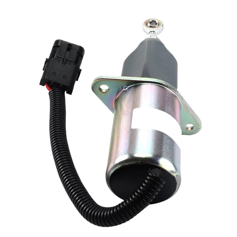 Fuel Shut Off Solenoid 12VDC 3935649 SA-4765-12 Compatible with Cummins C and B Series 5.9 8.3L Engine