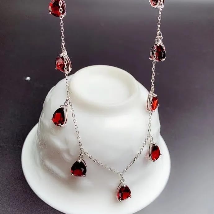 Pendentif Grenat pour Femmes Bijou Élégant pour Chaque Occasion