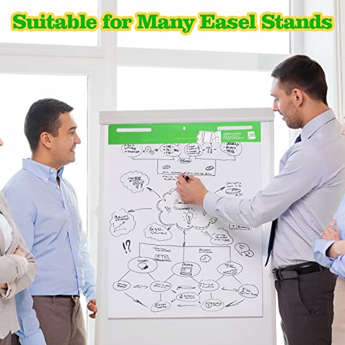 3 Pack Easel Pads 30 Sheets/Pad 25 X 30 Inch, Large Chart Paper With 8 Colorful Markers Pens And 5 Assorted Colors Sticky Note Pads For School Office Home #TOP1