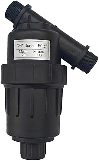 3/4 Inch Drip Irrigation Inline Hose Filter for a Smooth Irrigation System