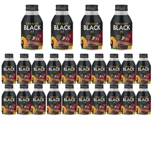 KALDI カルディ カフェカルディ ボトル缶コーヒーブラック 260g 24本入