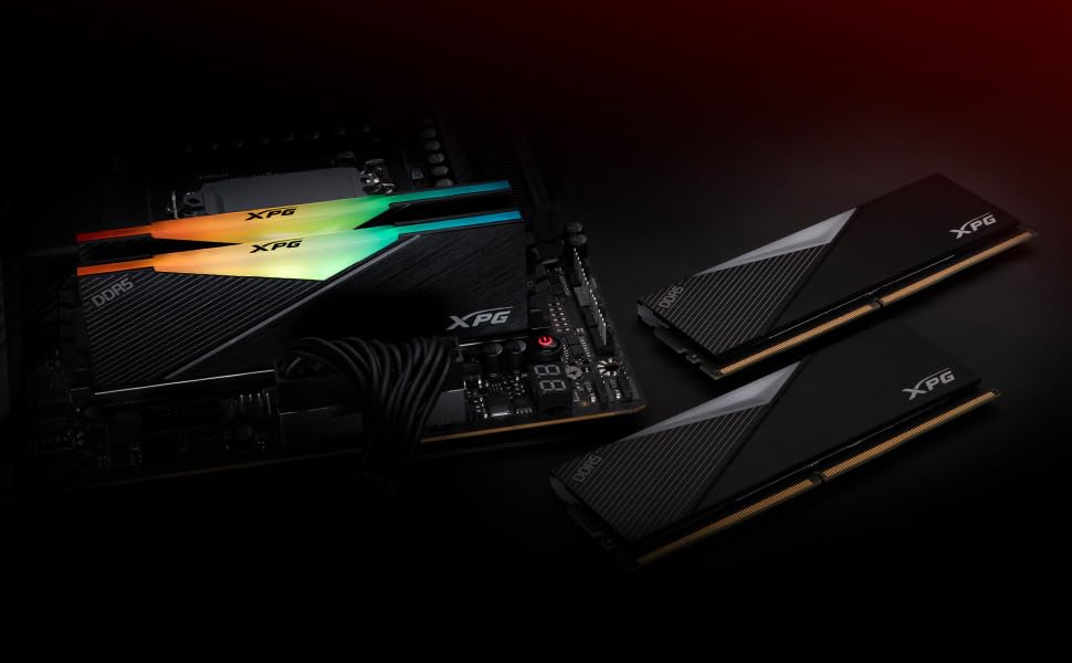 Amazon.com: XPG Lancer RGB DDR5 6000 MHz 32 GB (2 x 16 GB) CL30