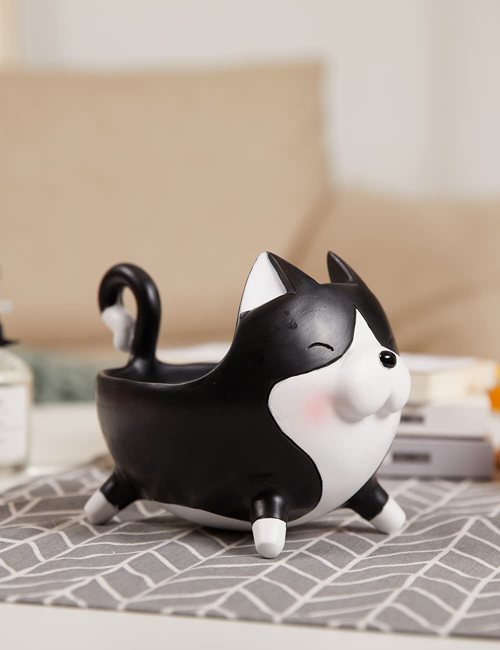 Cute Cat Candy Dish - Jewelry Storage & Home Decor -8