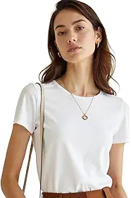 Camiseta Básica Feminina GuGi Lisa Sem Estampa 100% Algodão Premium