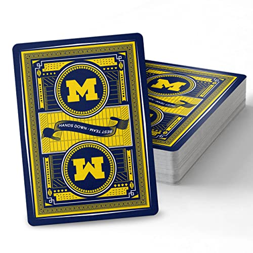 YouTheFan NCAA Michigan Wolverines Classic Series Playing Cards