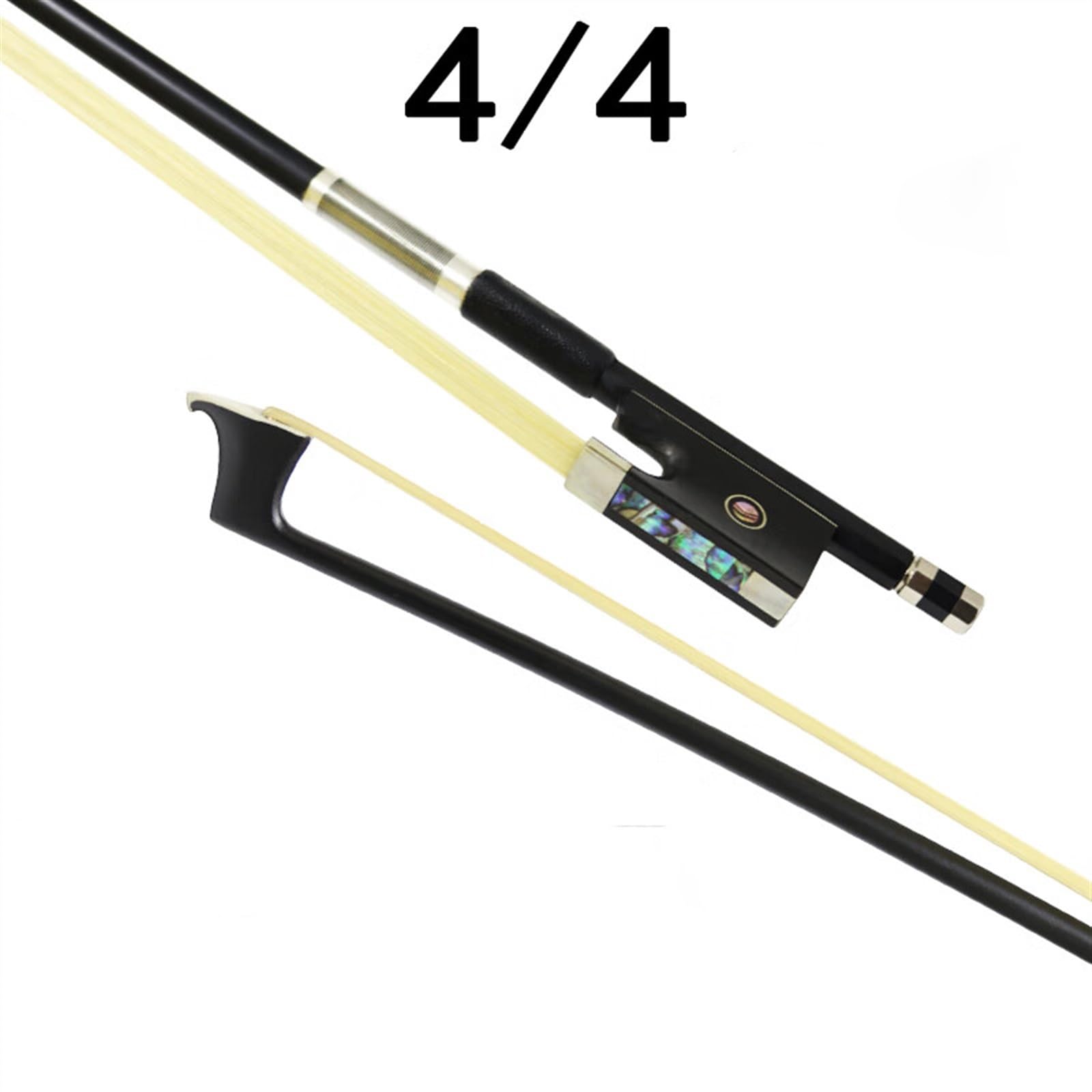 Violín Partes De Repuest Arco De Violín De Fibra De Carbono De Alto Rendimiento Para Contrabajo(4/4)