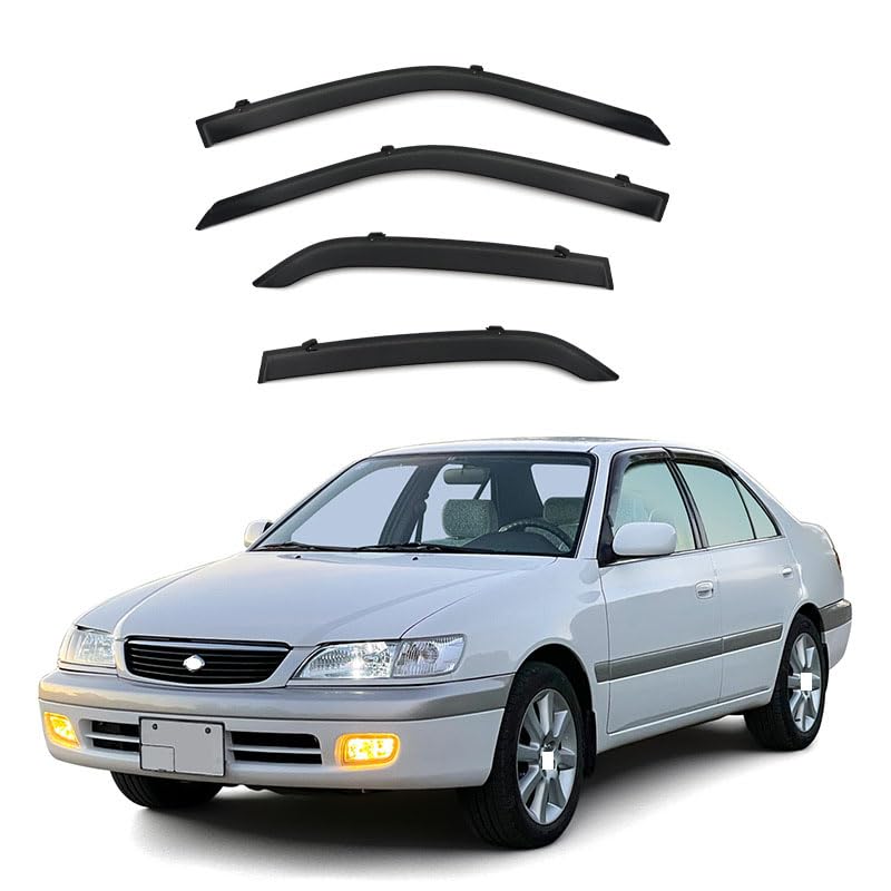 Déflecteurs de vent pour Toyota Corona T210 1996-2001, pare-pluie de voiture 4 pièces