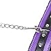 Upgrade 1 Pair Sex Fuzzy Handcuff Set for Bedroom - Purple Fluffy Handcuffs for Ankles and Wrist Sexy Straps Bondage Kit for Adult Furry Hand Cuffs for Women Couples Sweater O53