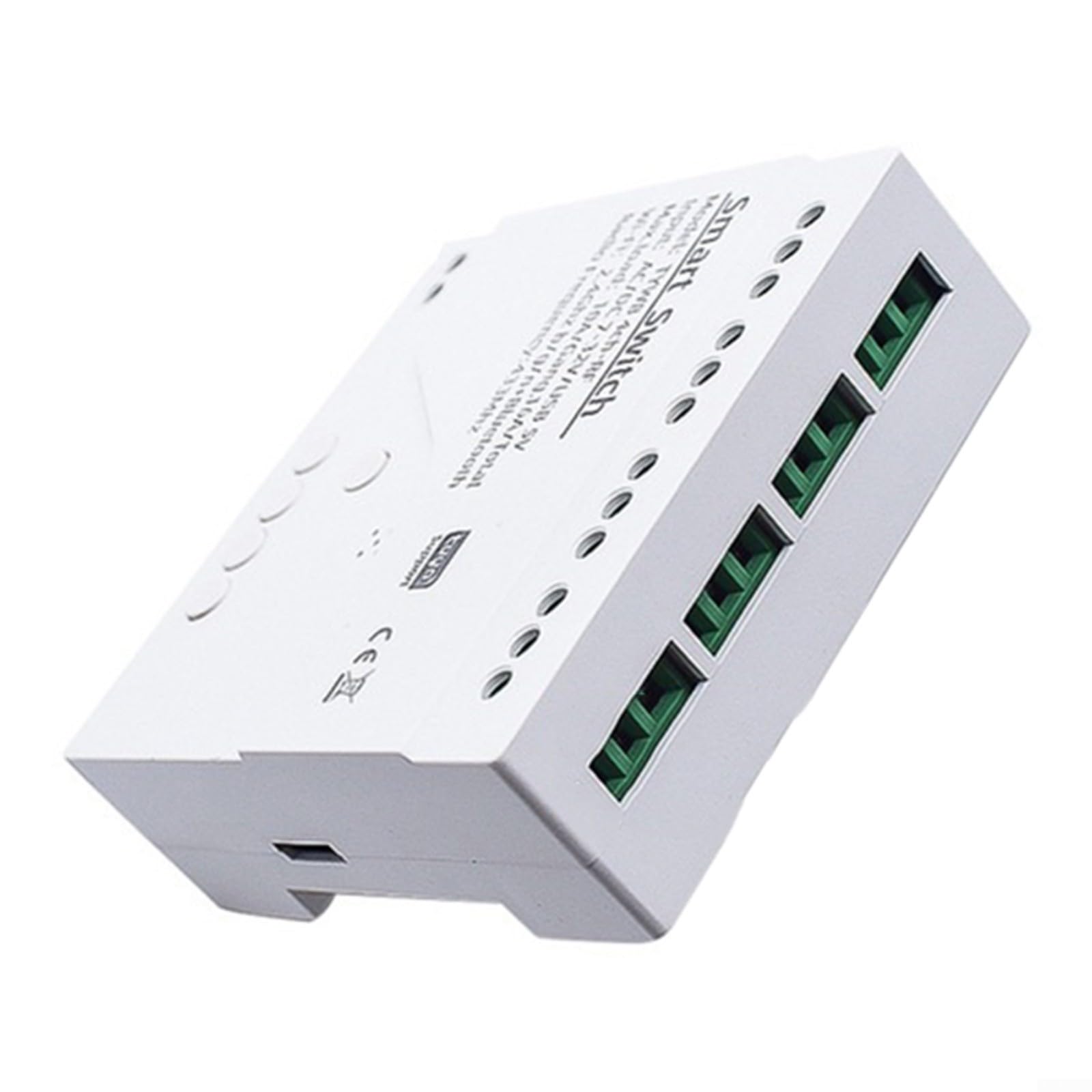 Interruptor de relé inalámbrico de 4 vías para interruptor de relé DC 5 – 32 V, autobloqueo con función de escritura para la aplicación Tuya Life, control remoto de 433 MHz, compatible con Google Home