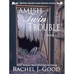 Amish Twin Trouble Audiolibro Por Rachel J. Good arte de portada