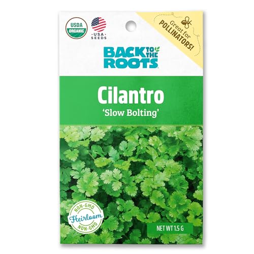 Back to The Roots 100% Organic Seed Packet Cilantro 'Slow Bolting'