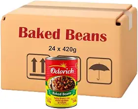 Feijão Branco Ao Molho Agridoce De Tomate Baked Beans (24 X 420g)