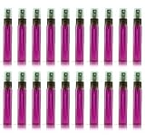 20 Pack Set 10ML Protable Refill Bulk Atomizer Spray Travel Perfume Bottle Hydrating Empty Bottle (Red)