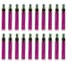 20 Pack Set 10ML Protable Refill Bulk Atomizer Spray Travel Perfume Bottle Hydrating Empty Bottle (Red)