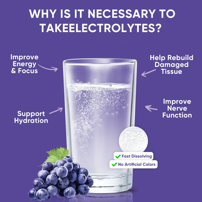 Miniatura 7 de Venture Pal Paquetes de electrolitos en polvo sin azúcar, mezcla de bebida líquida diaria IV para hidratación rápida y recuperación de fiestas, 5