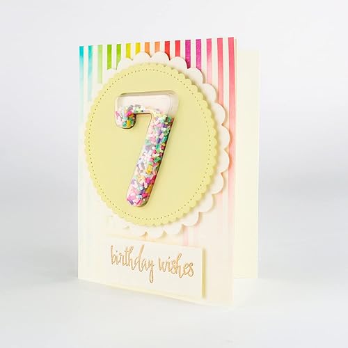 Miniatura 3 de BAOFALI Juego de 9 troqueles de corte de números 0 a 8 para manualidades, manualidades, manualidades, troqueles de corte de metal para bricolaje,