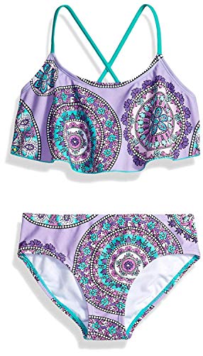 Image of Kanu Surf Girls Cindy Flounce Bikini Beach Sport 2 Piece Swimsuit