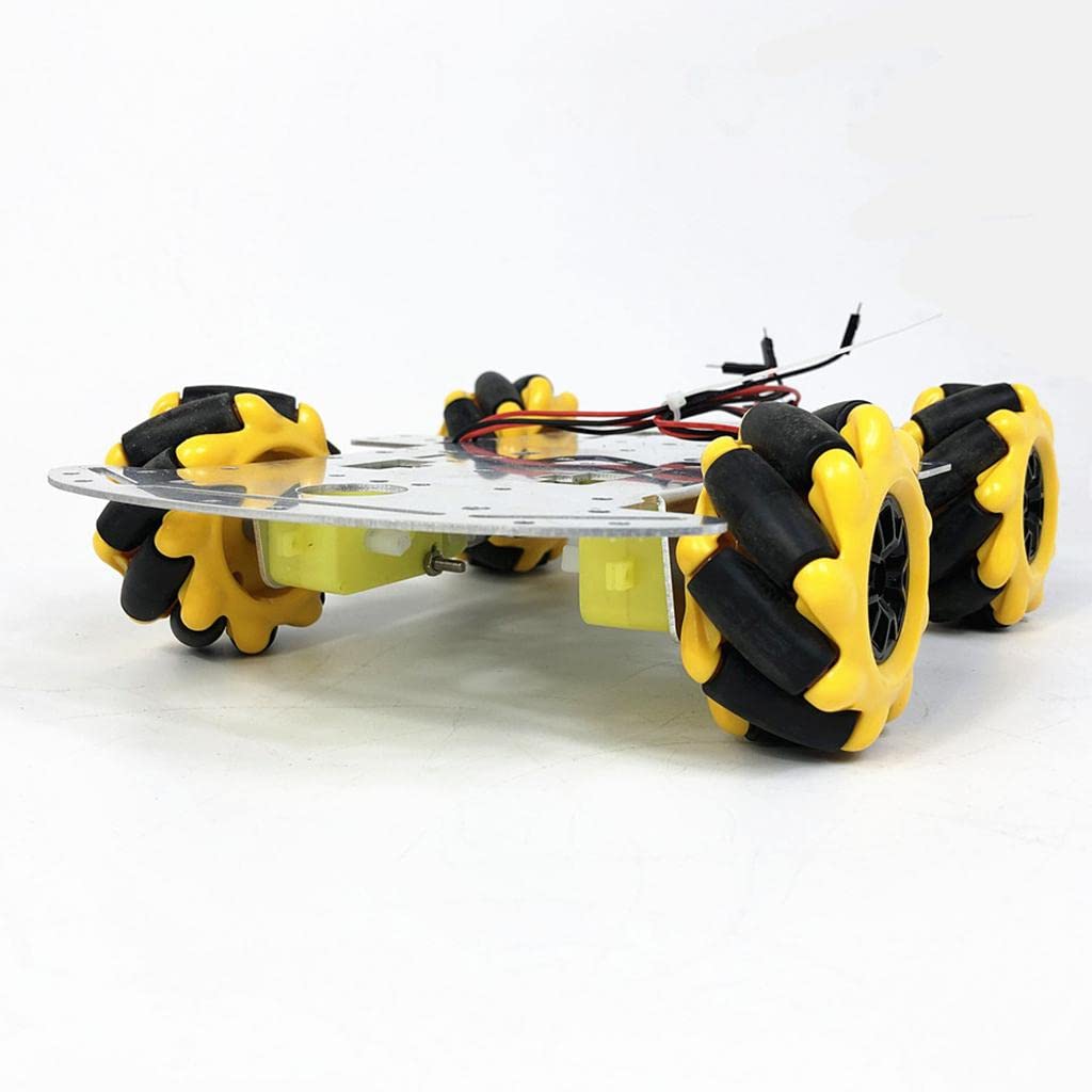 Robot Inteligente con Chasis Y Kit (Motor TT, Acoplamiento, Ruedas Mecanum)