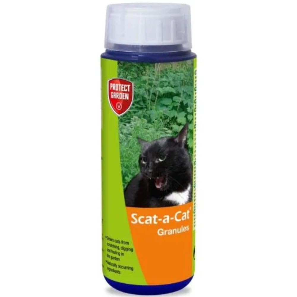 Animal Repellent, That Can Be Used To Protect Plants And All Areas Of The Garden From Fouling And Damage (350g Scat- a - Cat)