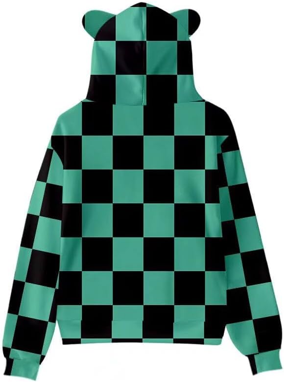 YUESUO Anime Lemon Slayer Hoodies, Unisex 3D Printed Cosplay Cute Sweatshirt for Men Women - Image 3