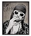 Kurt Cobain 45" x 60" Fleece Throw Blanket
