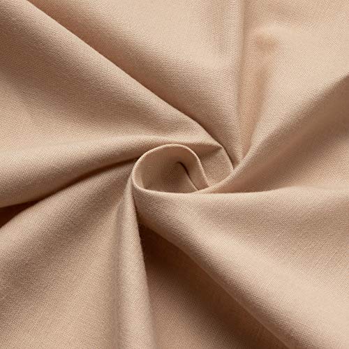 KIYOHARA シーチング 生地 約89cm×1mカット Col.604 ベージュ系 #6200C-1