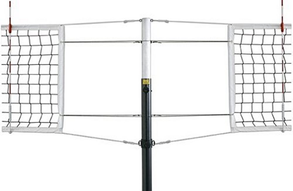 First Team Galaxy Complete-SBS Titanium Competition Titanium Volleyball System44; Navy Blue