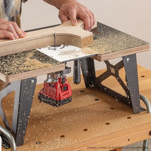 Woodpeckers Double-Duty Benchtop Router Table