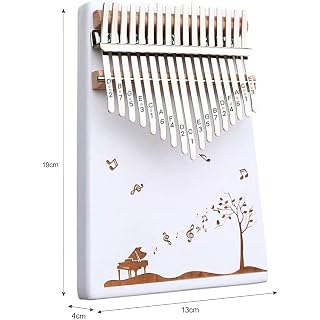 Mini Doigt Kalimba Pouce Piano 17 Touches Blanc Portable Pouce Piano en Bois Débutants Introduction Instrument De… - Les Beatles, Paul McCartney, John Lennon, RIngo Starr, George Harrison Mini Doigt Kalimba Pouce Piano 17 Touches Blanc Portable Pouce Piano en Bois Débutants Introduction Instrument De… – Image 2