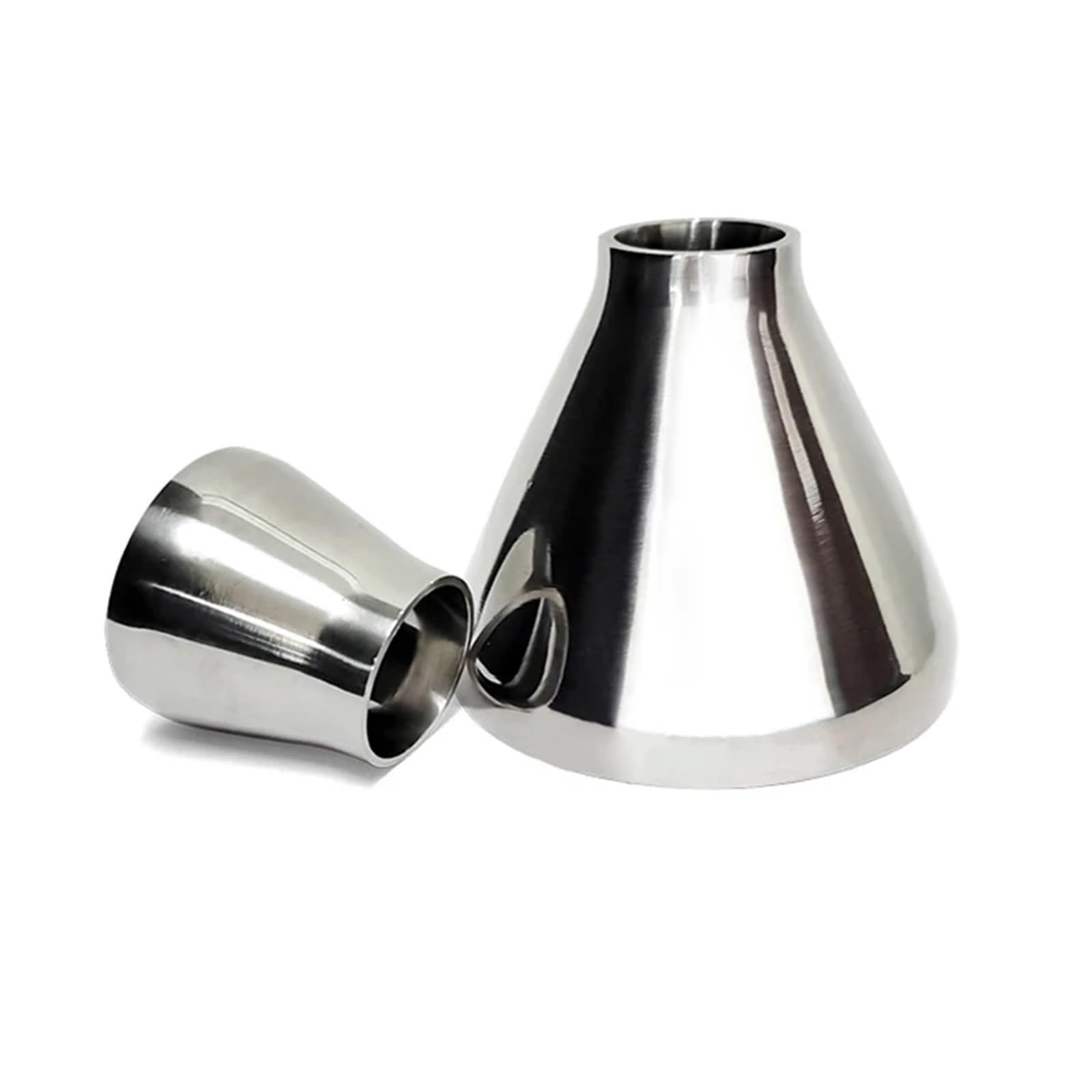 Reductor de soldadura sanitaria OD de 19 mm a 114 mm, reductor de acero inoxidable 304, adaptadores reductores de cerveza casera, vino (45 mm a 38 mm)
