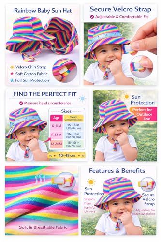 Image of Baby Unisex Cotton Bucket hat