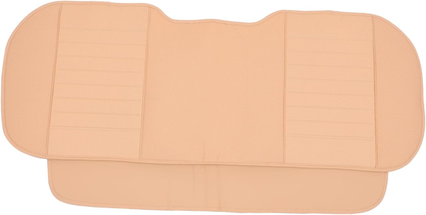 PRETYZOOM 1-Piece Full Coverage Car Seat Cushion Comfortable Auto Seat Pad for Seasons Universal Fit for Cars and SUVs Non-Slip Design