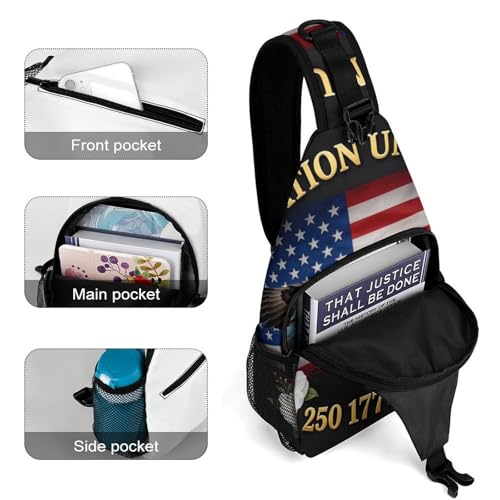 Mochila tipo Sling multipropósito anti-robo para mujer y hombre miniatura 4