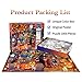 HUADADA Jigsaw Puzzles 1000 Pieces, Trick or Treat Halloween Puzzles 1000 Pieces for Adults and Kids Unique Shape Pieces Colorful Family Puzzle (27.56