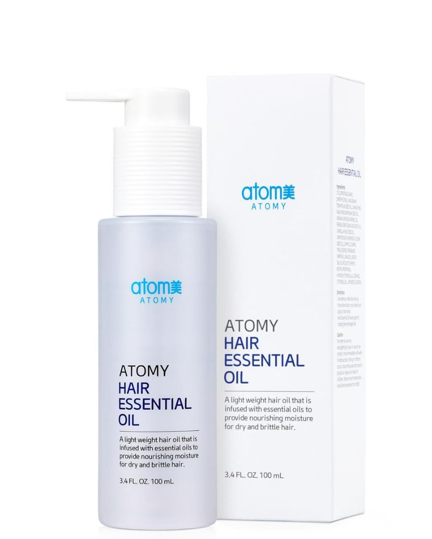 Hair Essential Oil – Lightweight Nourishing Hair & Scalp Treatment with Natural Oils, Suitable for Daily Use, 3.4 fl oz
