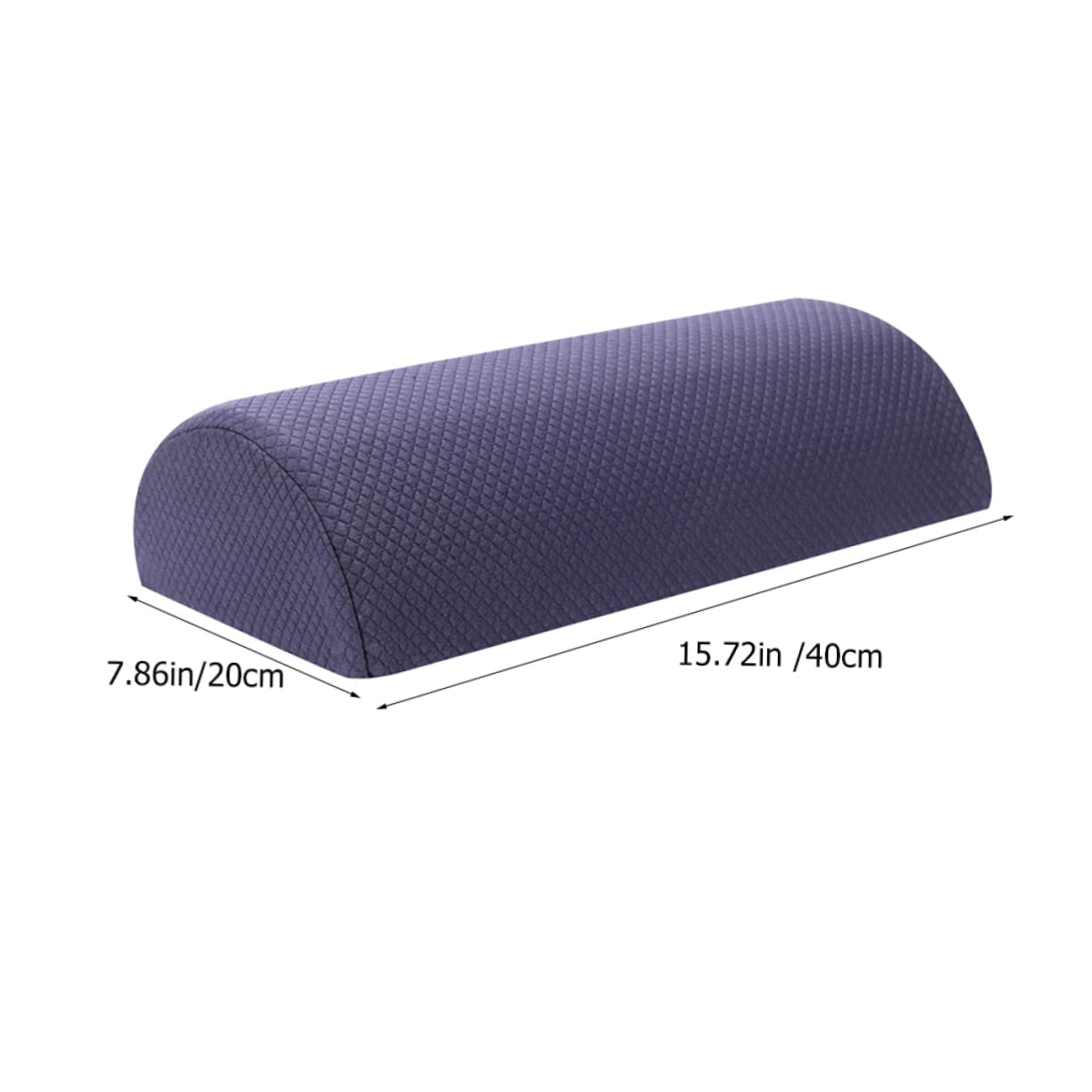 Healeved Memory Schaum Kniekissen Halbrollen Beinpolster Ergonomisches Lordosenstützkissen Mit Abnehmbarem Bezug Für Auto Büro Reisen Und Schlafzimmer