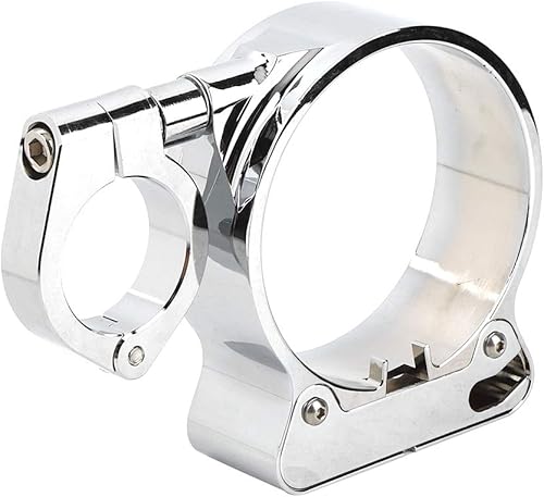 Fydun - Soporte de reubicación para velocímetro, aleación de aluminio para instrumentos de motocicleta XLH 1200 XLH 883 XL 1200 L (chapado en plata)