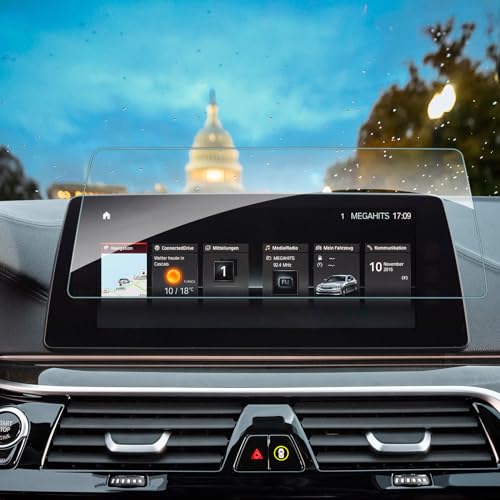 SHAOHAO For BMW X1 F48 / X2 F39 2021-2023 G32 10.25 Inch Car Navigation Screen Protector Scratch-Resistant 9H Anti-Fingerprint Tempered Glass Screen Protector Tempered BMW x1 f48