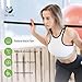 Slim Panda 5ft Yoga Stick, Natural Bamboo Stretching Stick for Flexibility, Balance & Physical Therapy, Exercise Stick with Non-Slip Rubber Handles, Posture Corrector Aid for All Fitness Levels