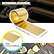 Uxney Messingblech, Messingplatte Goldfolienbleche Messingblechrolle 1000mm x 100mm x 0.2mm für Kunsthandwerk, elektrische Reparaturen, DIY-Projekte