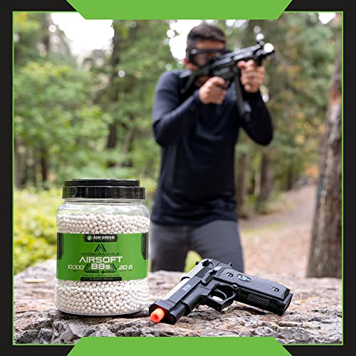 Aim Green Biodegradable Airsoft Bbs, Premium-Grade 6Mm Airsoft Bbs, 0.20 Grams, 5,000 Count #TOP5