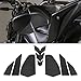 FOR MT-03 MT03 MT-25 MT25 2020-2022 2021 2023 タンクパッドプロテクターオートバイステッカーデカールエアニーグリップタンクトラクションパッドサイドアクセサリー mt03 mt25 [並行輸入品]