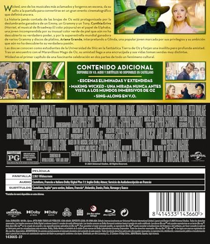Wicked: Parte 1 (Blu-ray) en oferta