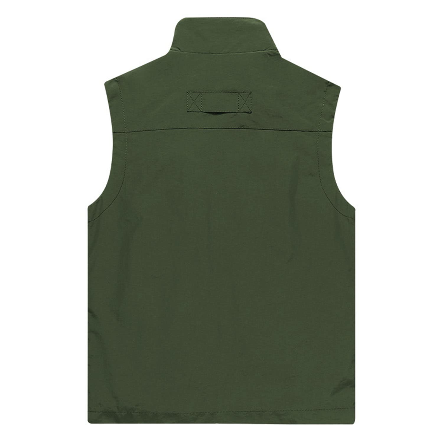 Chaleco De Hombre Chaleco Exteriores Multibolsillos Chaleco Sin Mangas Chaqueta De Pesca Casual Multifuncional Transpirable Chaleco De Fotografía De Utilidad