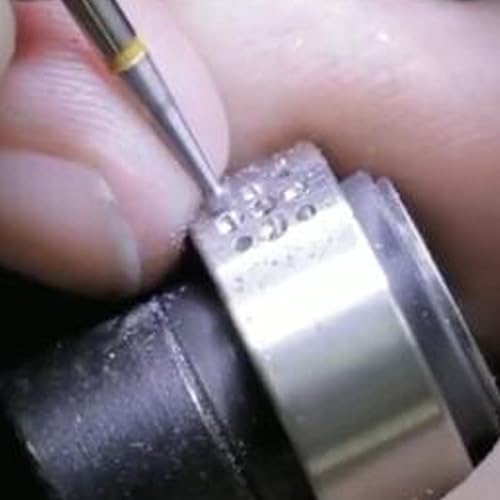 Miniatura 5 de Luo ke 24 piezas de rebabas de bola redonda - 332 pulgadas forma de bola de la joyería de corte de fresas lapidarias talladograbado herramientas